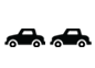 2 vehicles